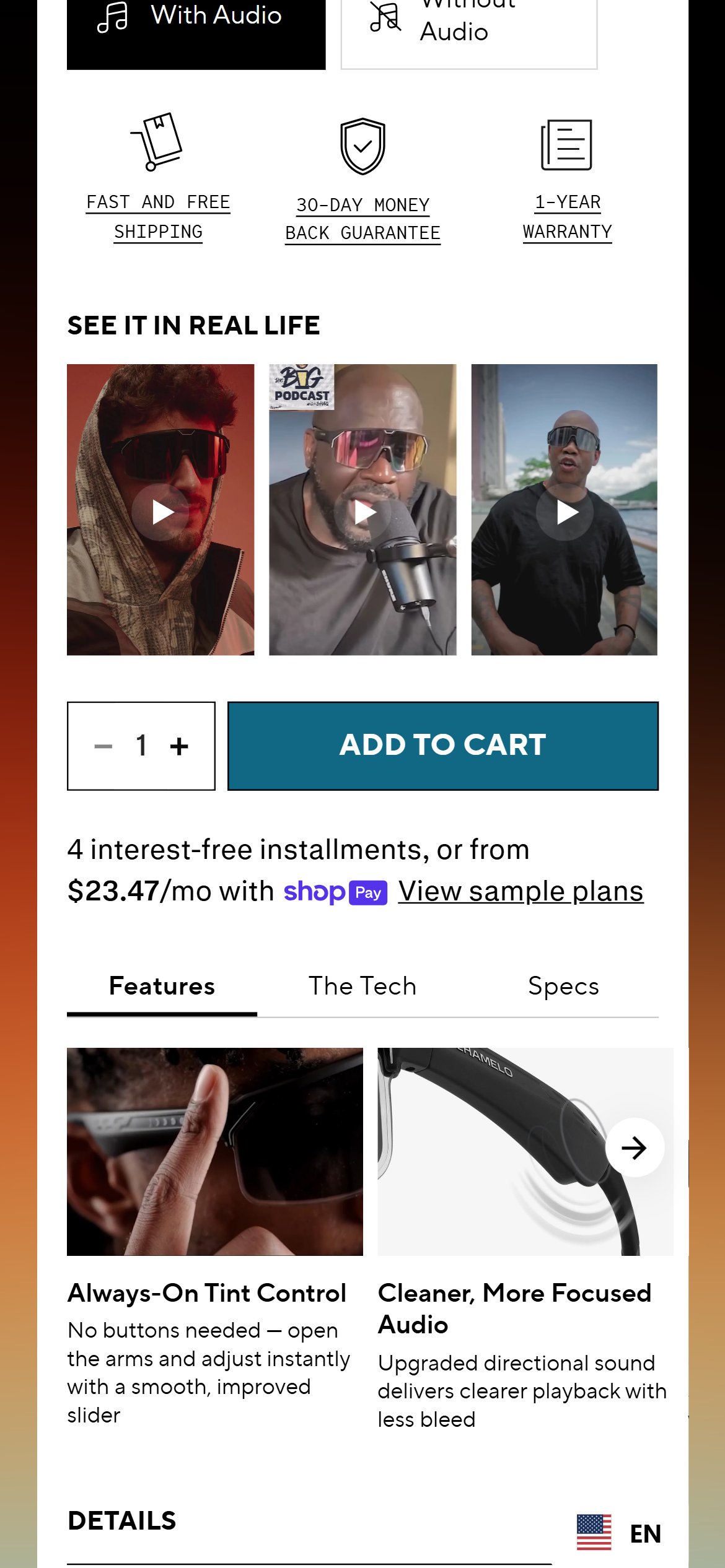 Chamelo — Mobile